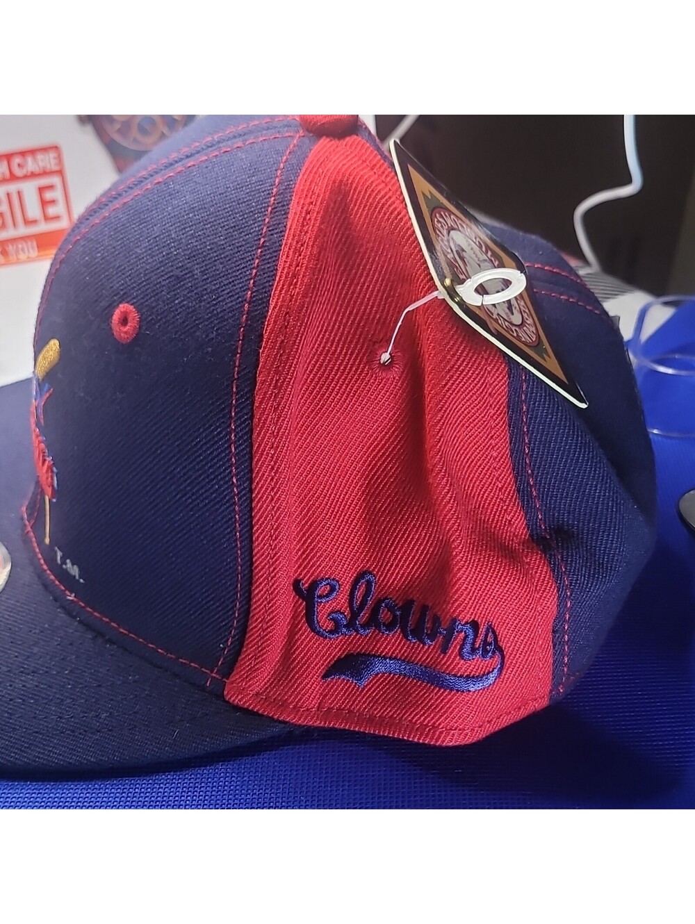 NLBM BASEBALL MUSEUM HAT BROWNS 7 1/4 - Picture 4 of 6